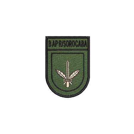 Distintivo de Organização Militar de Baixa Visibilidade - B AP R SOROCABA (Base de Apoio Regional de Sorocaba)