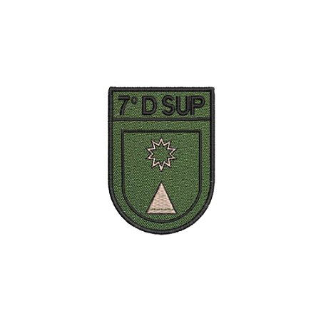 Distintivo de Organização Militar de Baixa Visibilidade - 7º D SUP (7º Depósito de Suprimento)