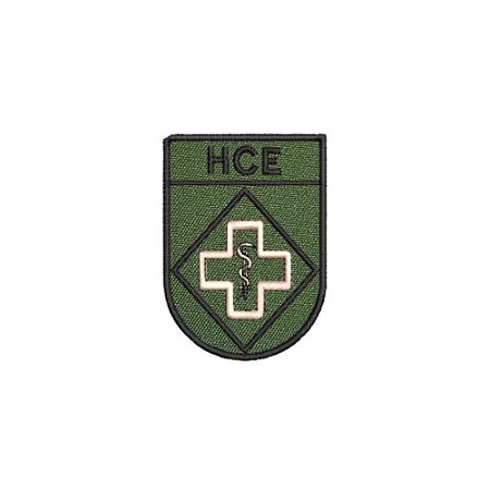 Distintivo de Organização Militar de Baixa Visibilidade - HCE (Hospital Central do Exército)