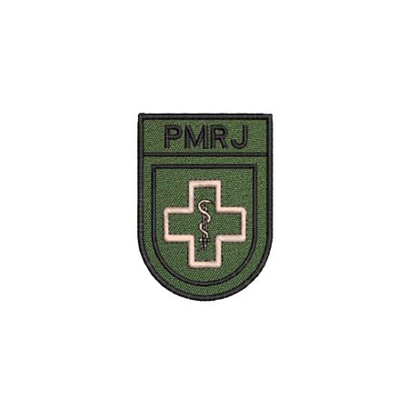 Distintivo de Organização Militar de Baixa Visibilidade - PMRJ (Policlínica Militar do Rio de Janeiro)
