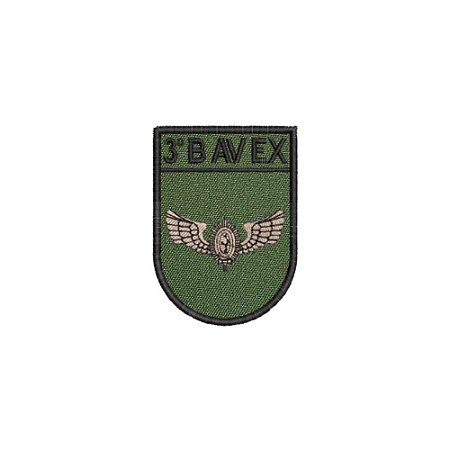 Distintivo de Organização Militar de Baixa Visibilidade - 3º BAVEX (3º Batalhão de Aviação do Exército)