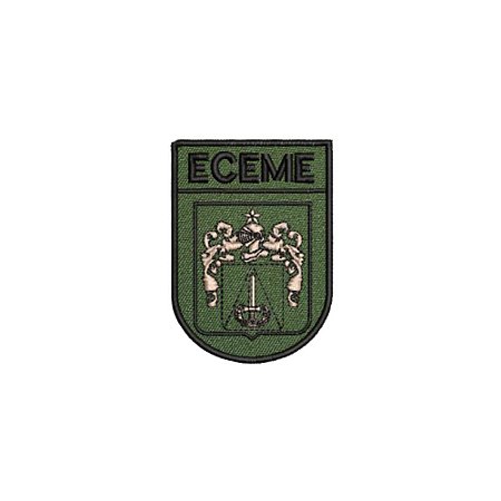 Distintivo de Organização Militar de Baixa Visibilidade - ECEME (Escola de Comando e Estado-Maior do Exército)