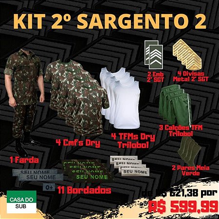 Kit 2º Sargento 2