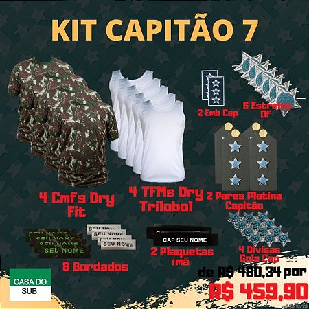 Kit Capitão 7