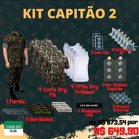 Kit Capitão 2