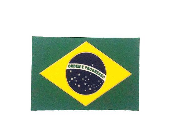 Emborrachado EB Bandeira do Brasil Emborrachada