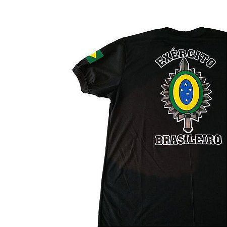Camiseta Estampada Exército Brasileiro Brasão