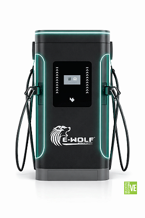 Estação de Recarga Rápida 60kW DC CCS2 Dupla TC1048-PRO