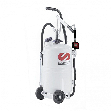 Bomba Manual para Óleo Lubrificante com Medidor Digital - Capacidade de 25L