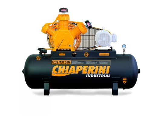 Compressor de Ar de Alta Pressão 40 pés/425L - Sem Motor Intermitente 10HP