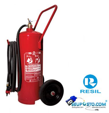 Extintores Carretas de Pó BC - 50kg