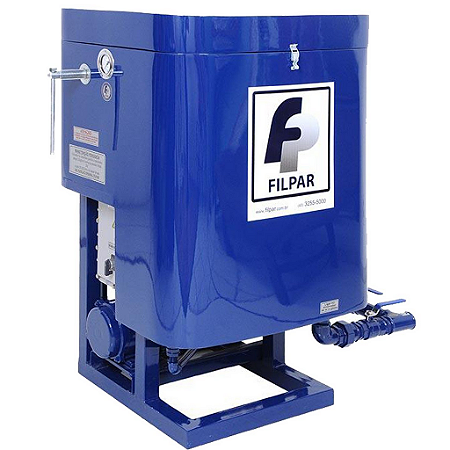 Filtro Prensa Vertical com Reservatório de 180L - 14.000 L/h