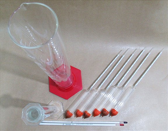 Kit Análise de Combustível - Completo - Com a Nova Proveta