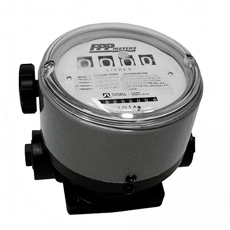 Medidor Mecânico de 4 Dígitos com Vedação em Viton - 230L/min 1.1/2" NPT