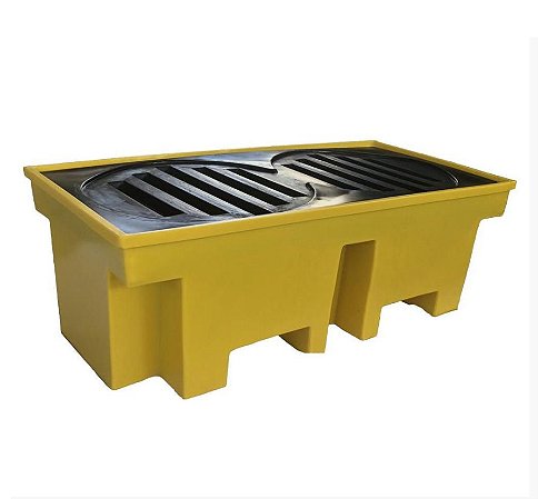 Pallet de Contenção Para 2 Tambores - 255 L