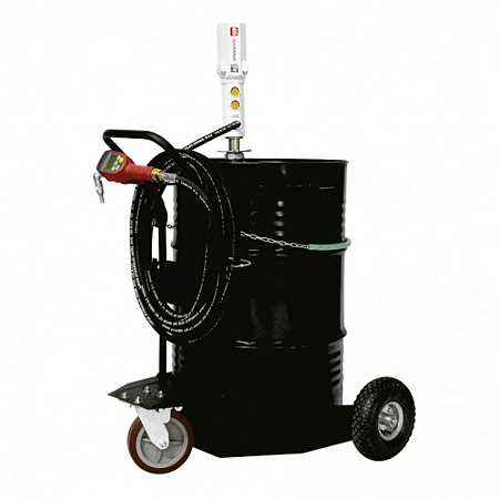 Unidade Móvel Pneumática Gigante para Óleo Lubrificante com Medidor Programável - 25L/min 220V