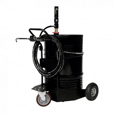Unidade Móvel Pneumática para Óleo Lubrificante Completa com Medidor Digital - 25L/min 220V