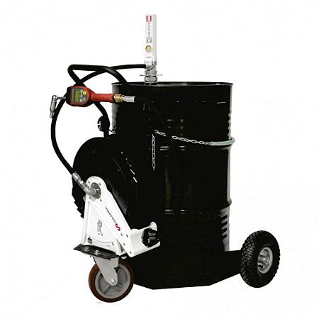 Unidade Móvel Pneumática para Óleo Lubrificante Completa com Medidor Programável - 35L/min 220V