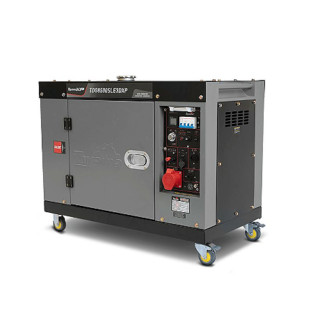 Gerador de Energia a Diesel TDG 8500 SLE3XP 7.5 kva Silenciado Trifásico 380V