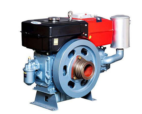 Motor à Diesel 4T 16,5HP 903CC com Partida Manual