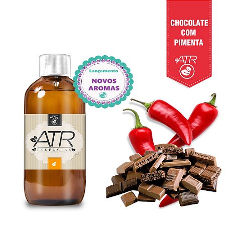 Essência Aromática Concentrada Hidrossolúvel Chocolate Com Pimenta 100 ML