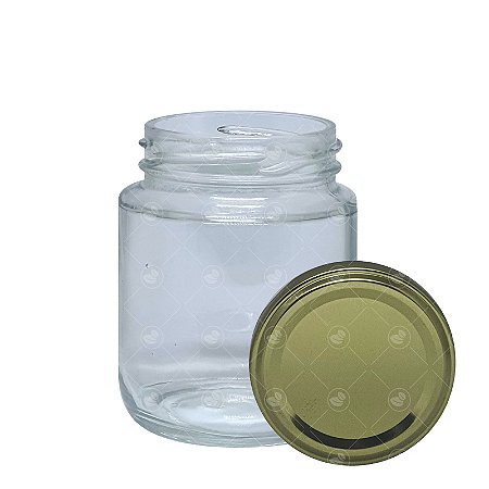 Velas perfumadas em recipientes de vidro com tampas e pavios de
