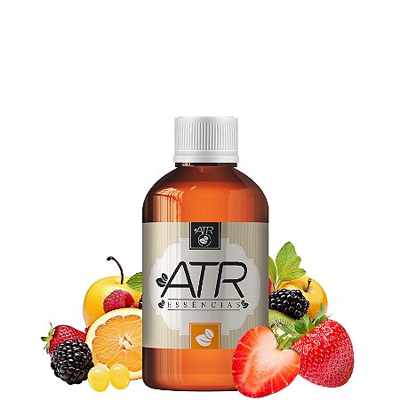 Essência Tutti-Frutti Lipossolúvel Óleo Concentrada Aromática para Velas, Aromatizadores e Cosméticos