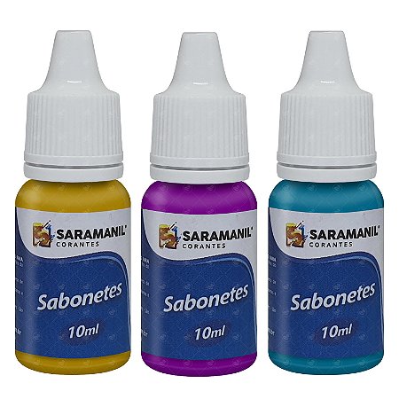 Corante Cosmético para Sabonetes Saramanil 10ml