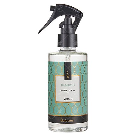 Home Spray E Perfume Ambiente Via Aroma 200ml - Bamboo
