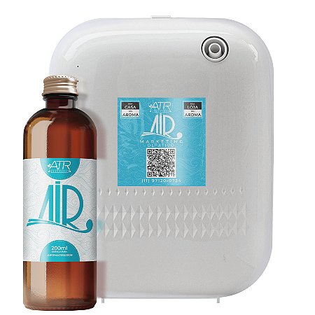 Difusor Elétrico Névoa Nano Partículas Aromaterapia Controle Inteligente + Brinde Air 200ml