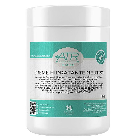 Base para Creme Hidratante Neutro ATR Essências 1 Kilo
