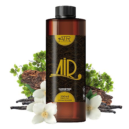Essência Air Premium Vollmens Vanilla Secret Refil para Aromatizadores Elétricos Profissionais 200ml