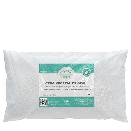 Cera em Pó Cristal Vegetal para Velas Vegana Solven 1 Kilo