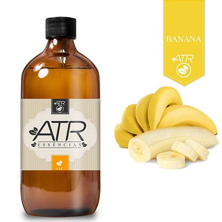 Essência Óleo Concentrada Aromática Banana 1 Litro