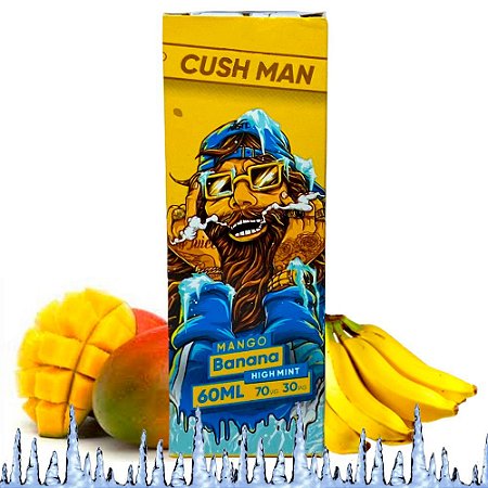 Líquido Juice Cush Man Mango Banana High Mint - Nasty
