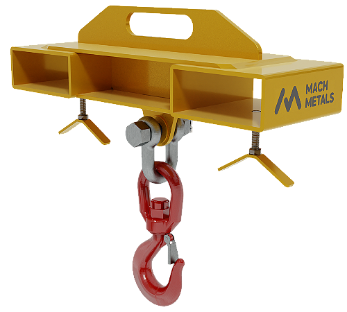 Gancho com Suporte Duplo para Empilhadeira - MachMetals