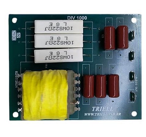Crossover Divisor Div-1000 Para 2 Driver Ti Montado