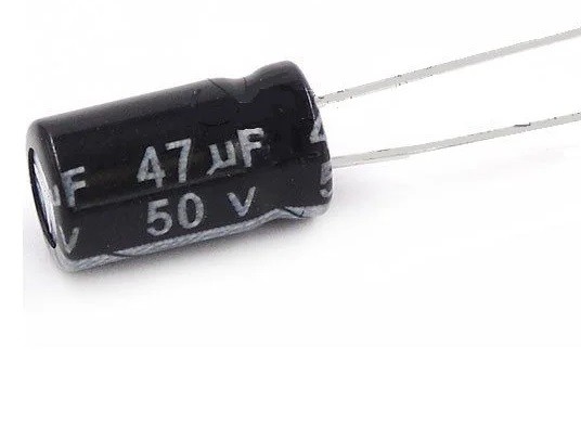 capacitor eletrolitico 47uf x 50v