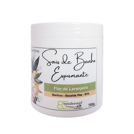 Sais de Banho Espumante 700g - Flor de Laranjeira