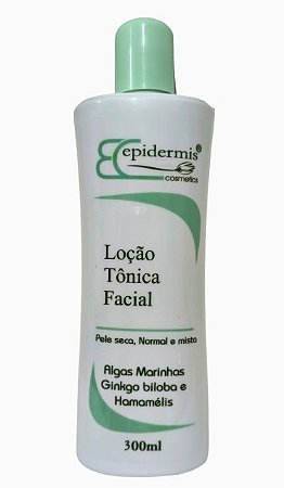 Loção Tônica Facial Pele Seca, Normal e Mista 300 ml