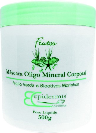 Máscara Olígo Mineral  - Argila Verde e Bioativos Marinhos 500g