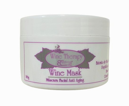 Wine Mask - Máscara Facial Anti Aging 250g