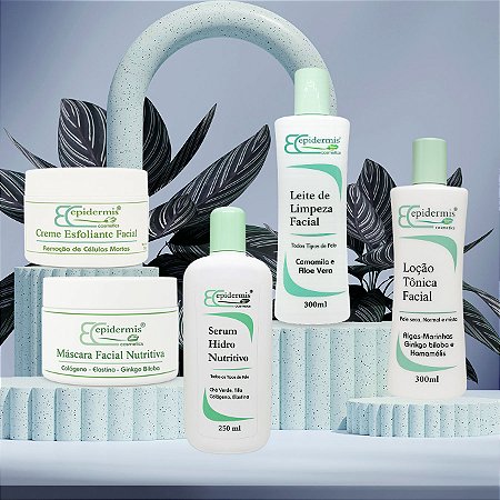 Kit Facial Profissional Nutrição - Pele madura, seca e desvitalizada