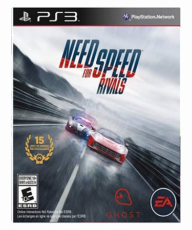 Need For Speed Rivals - Ps3 Psn Mídia Digital - MSQ Games