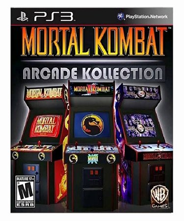 mortal kombat arcade Kollection ps3 psn midia digital - MSQ Games