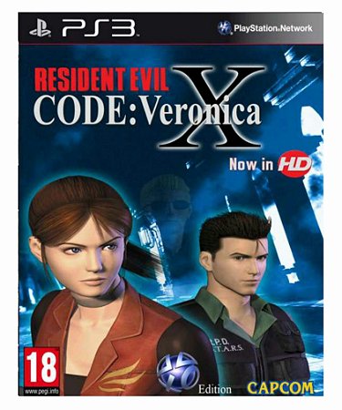 RESIDENT EVIL - CODE: VERONICA X - PS3 PKG PT-BR 