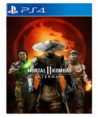 mortal kombat 11 para ps4 em mídia digital