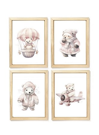 Kit quadro infantil  futebol americano decorativo quarto criança bebê enxoval infantil menino