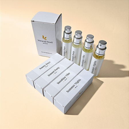 Conjunto 4 Mini Perfumes Summer (4x15ml)
