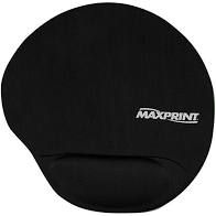 Pad Mouse Maxprint C/apoio Ergonômico Em Gel Preto